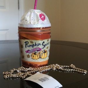 Betsy Johnson Pumpkin Spice crossbody bag